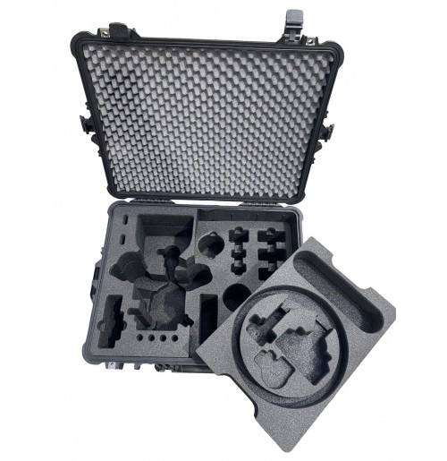 Custom Foam Insert for RONIN Camera set to fit Peli 1620 with removable foam tray